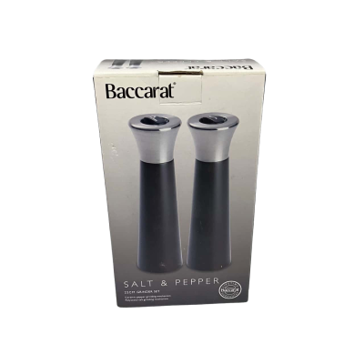 Baccarat - Salt and Pepper 22cm Grinder set