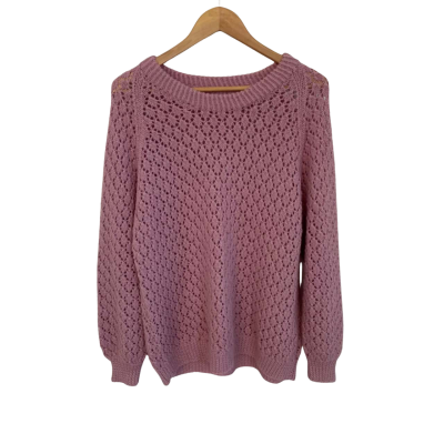  Womens  Size M Jumper Purple 