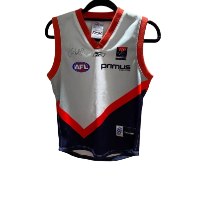 2008 Melbourne Demons 15 Signatures Kids Large Jersey