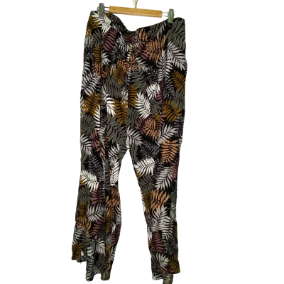 Rockmans Womens  Size 16 Casual Pants Floral / Multicoloured 