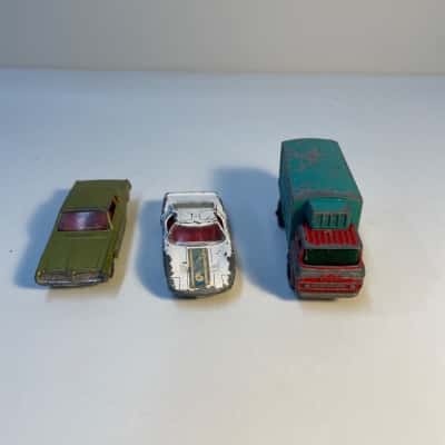 Vintage lesney cars x3