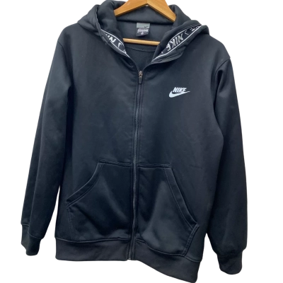Nike Womens  Size M zip up Hoodie Black  