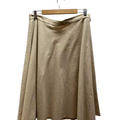 George Gross  Womens Size 12 Beige Skirt