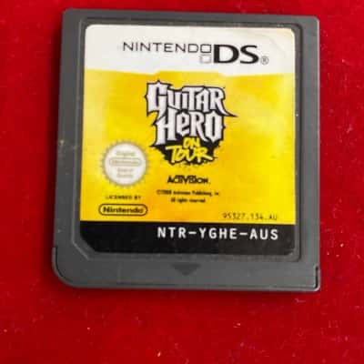 Nintendo DS Guitar Hero: On Tour  game. 