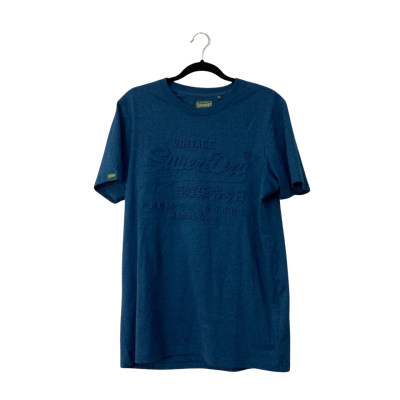 Superdry Mens Size L Blue T shirt