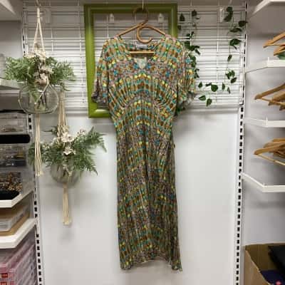  Red Ridge Womens  Size XL Maxi Dress Multicoloured 
