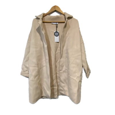 Betty Basics Womens Coat Size 12 Beige 
