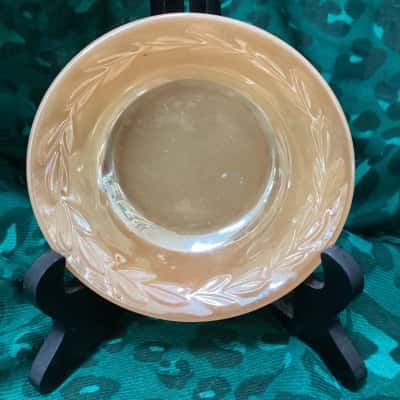 Vintage Anchor Hocking Peach Lustre Bowl