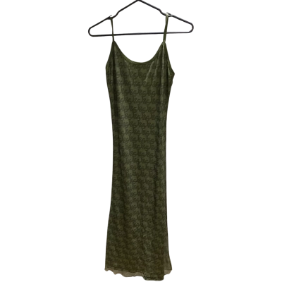 JGR & STN Womens  Size 8 Shoestring Strap Dress Green / Olive     NWOT