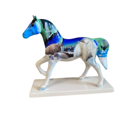 Trail of Painted Ponies Northern Lights