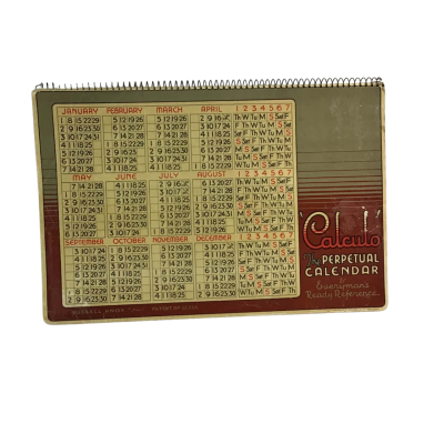 Calculo The Perpetual Calendar