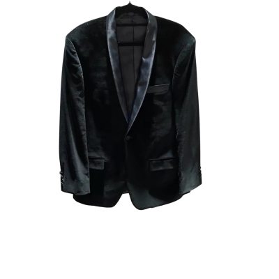 Bell & Barnett Mens  Size 40/102 Velvet Suit Jacket Black  