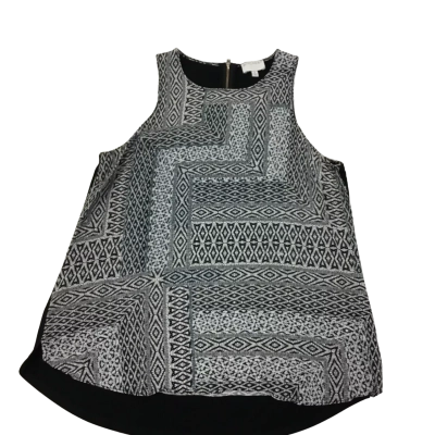 Witchery Women’s Size M Sleeveless Black & White Top 