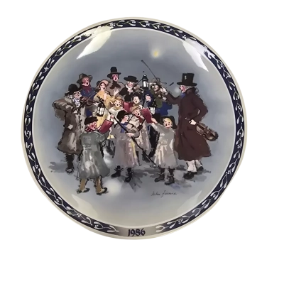 Wedgewood "The Carolers" First Issue in John Finnies Victorian Christmas Collection No: 160B