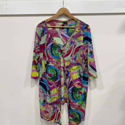 Taking Shape Womens  Size M Jacket Multicoloured 