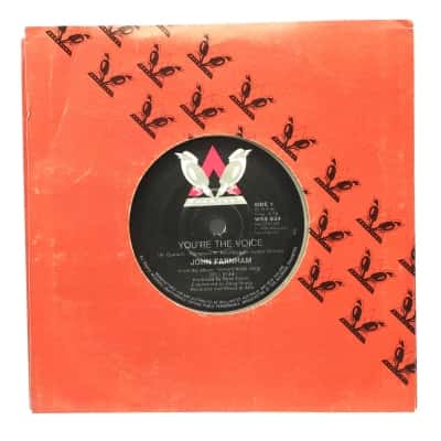7" Single John Farnham – You're The Voice Released 1986. Record & Sleeve Are Good With Some Signs Of Wear