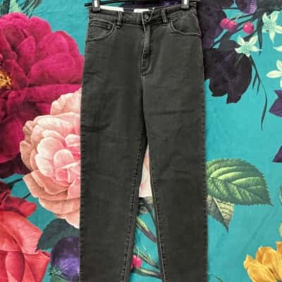 Abrand Jeans Womens  Size 10 High-Waisted Jeans Black  