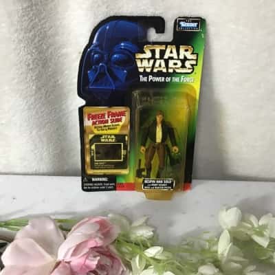 Star Wars The Power of the Force The Kenner Collection Bespin Han Solo Figure (new)