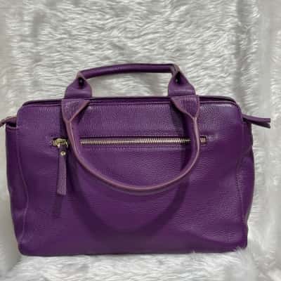  Womens Gold / Purple handbag 