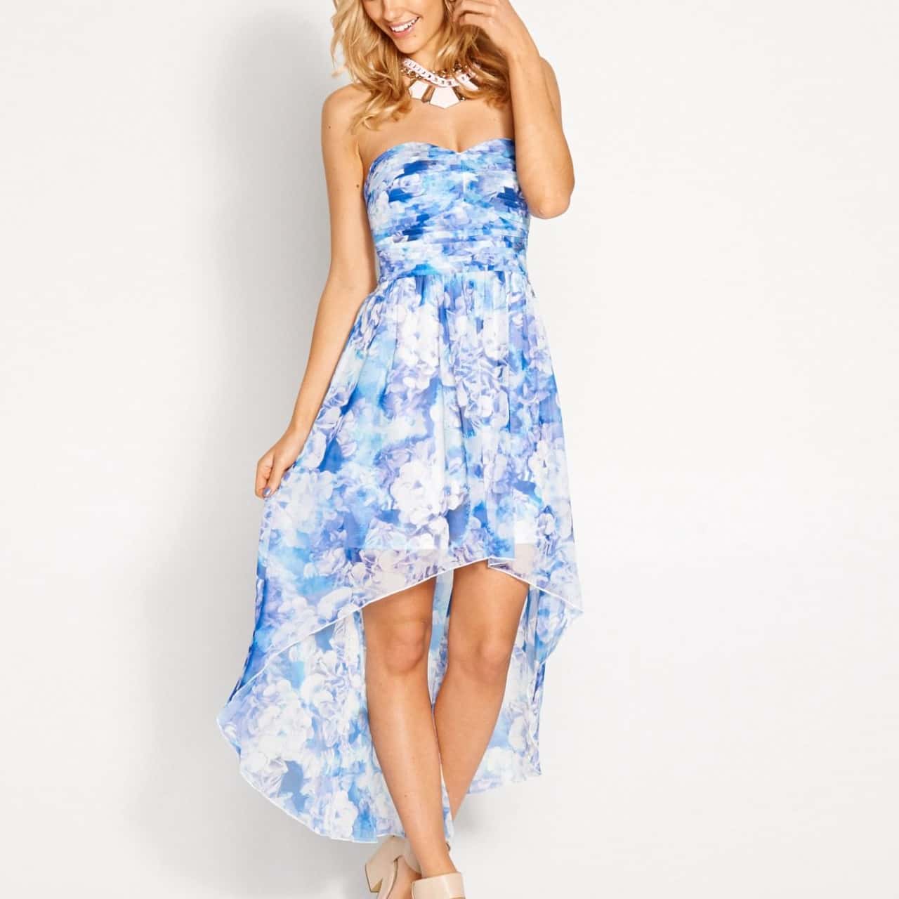 BNWT Dotti Hi Lo Floral Dress Size 14 XL