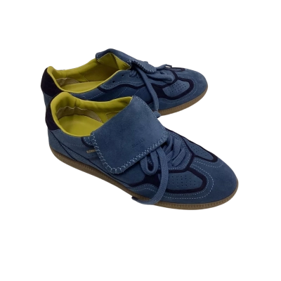  Alohas  Size 8 Women’s TB.490 Club Suede Blue Leather Sneakers