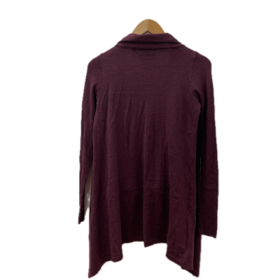 Country Road Womens  Size XS Longline Cardigan Maroon 