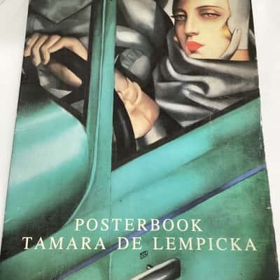 Poster book by Tamara De Lempicka 1992
