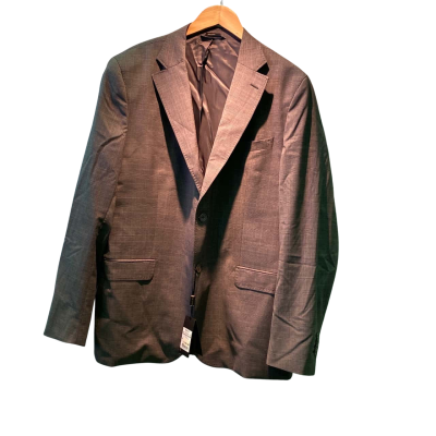 Massimo Dutti Mens Suit Jacket Grey Size 56