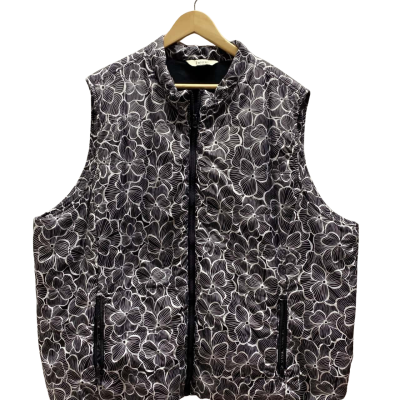 Beme Womens Black Pattern Vest