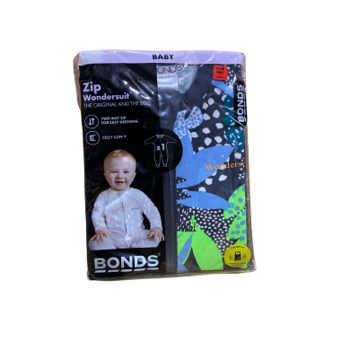 Bonds Kids  Size 12-18m Wondersuit Multicoloured 