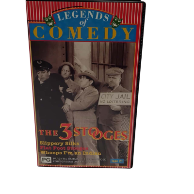 The 3 Stooges VHS Tape 21