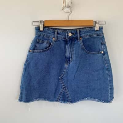 Seed Teen Blue Denim Skirt Size 13