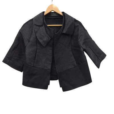 Arthur Galan Womens Jacket Size 8 Black  