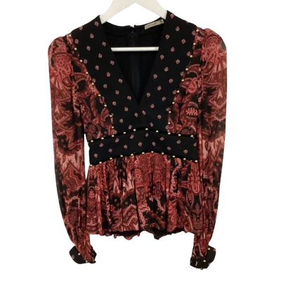 Thurley - Black Magic Blouse - Size 6