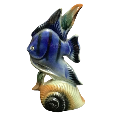 Wembley Ware Fish & Shell Figurine