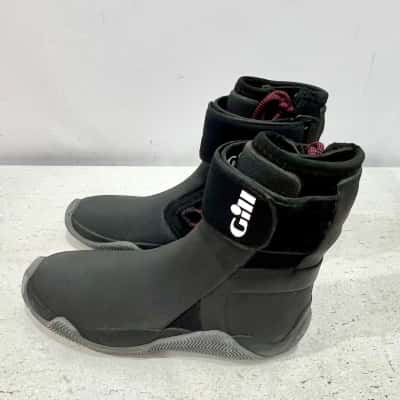 Gil Fishing  Lace up Velcro Rubber Boots Size  7 RRP $80.00