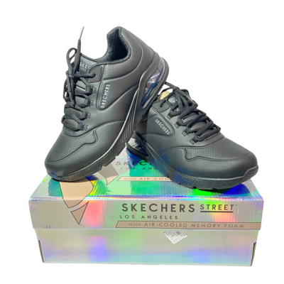 Skechers Black Uno 2 Trainers Size 9