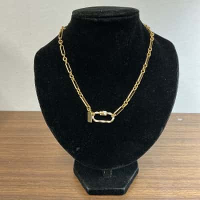 Ephemere Women's Gold Tone Choker  Necklace