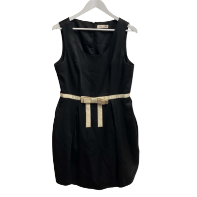 Alannah Hill Womens  Size 14 Midi Dress / Sleeveless Black  