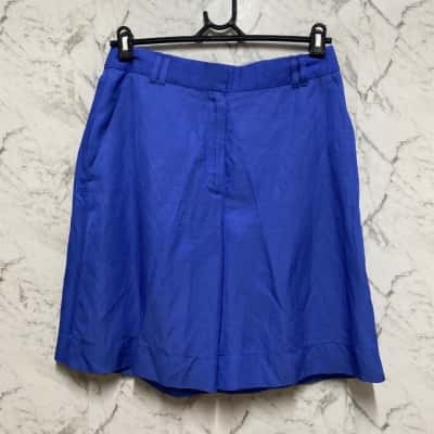 Veronika Maine Womens Size 10 Blue Shorts