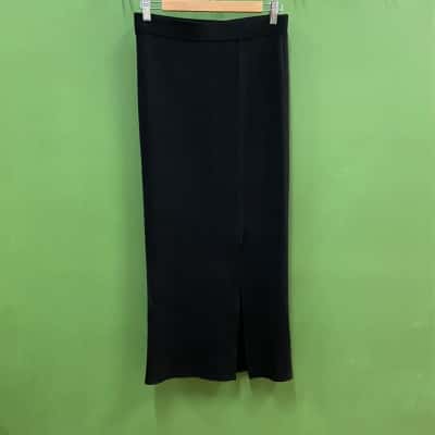 Seed Black Pencil Skirt, Size S