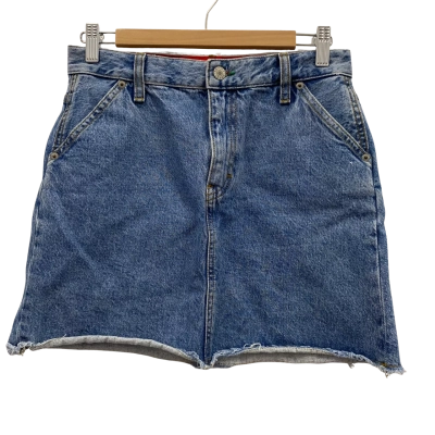 Tommy Hilfiger Women's Size S Denim Skirt Blue 