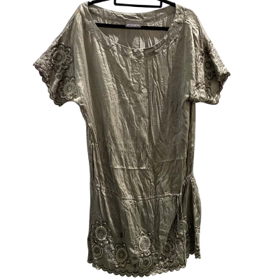 Principles Womens Silk Dress Size 16 Green 