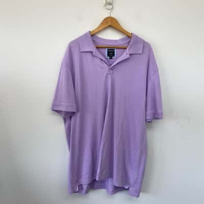 Gazman Purple Short Sleeve Polo Shirt  Size XXXL 