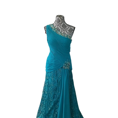 Junee Womens  Size 16 Cocktail Dress Teal 