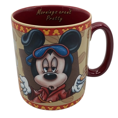 Huge Oversized Mickey Mouse Coffee Mug 12 cm high 10 cm Diametre 