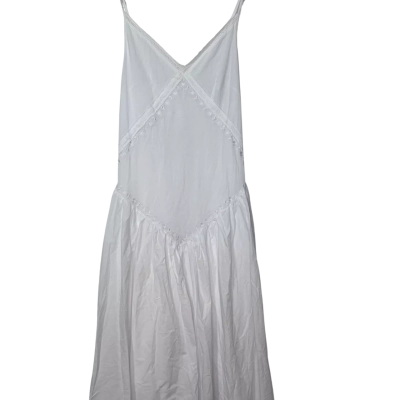 Brand New Poe 100% cotton white dress RRP $250