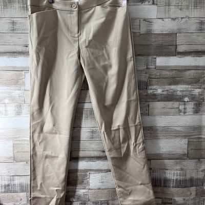 White Closet Womens  Size 18 Leggings Beige 