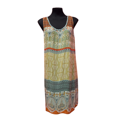  Womens "Lily Robusti"  Size L Multicoloured Silk Dress