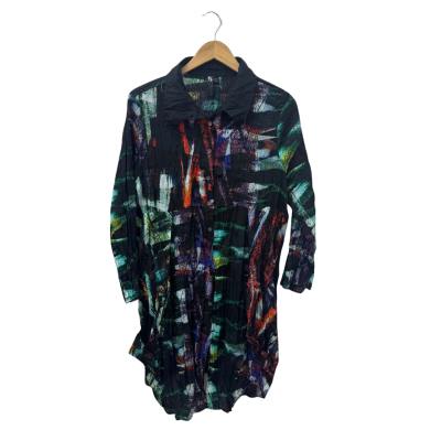 Taking Shape Womens  Size 14 Long Sleeve Shirt Multicoloured 